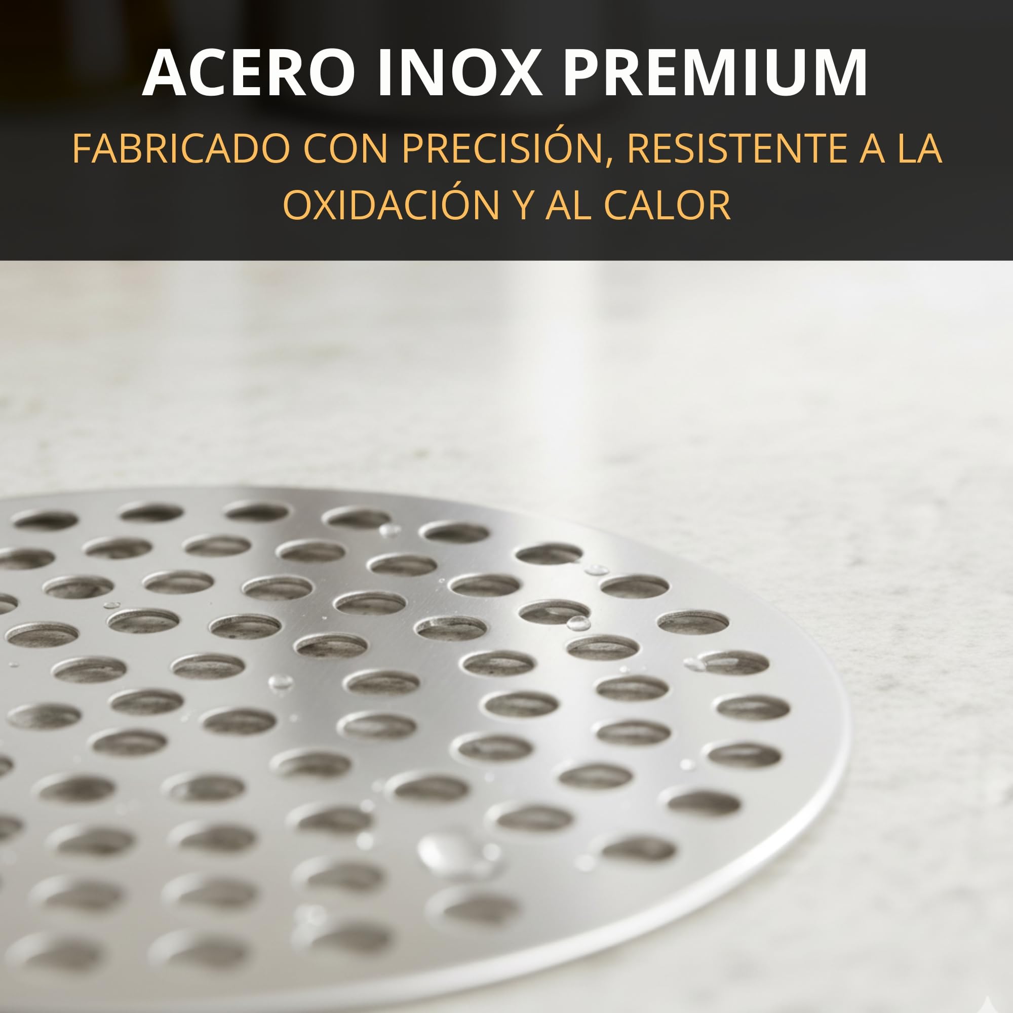 Thiru Machacador de patatas 3en1 – aplasta patatas - prensa patatas con 3 discos de acero inoxidable – para puré, verduras y postres – apoyo seguro en la olla – apto lavavajillas