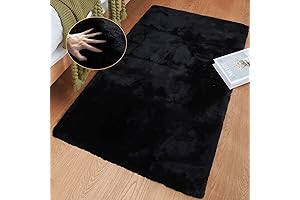 Christian Siriano Faux Rabbit Fur Area Rug Collection