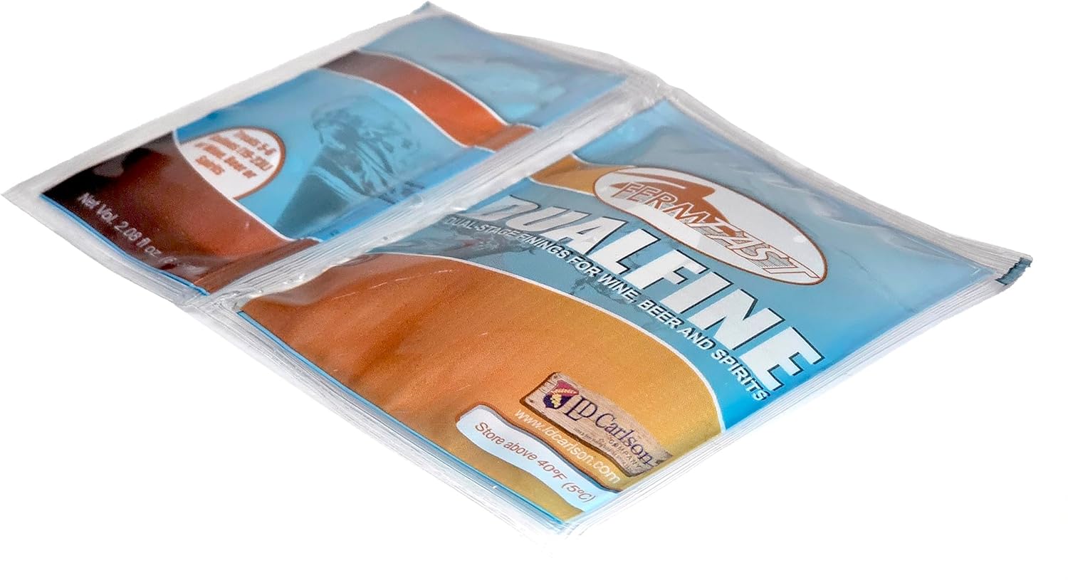 FermFast Dualfine Beer and Wine Clarifier, 2.2oz - 10-Pack Set