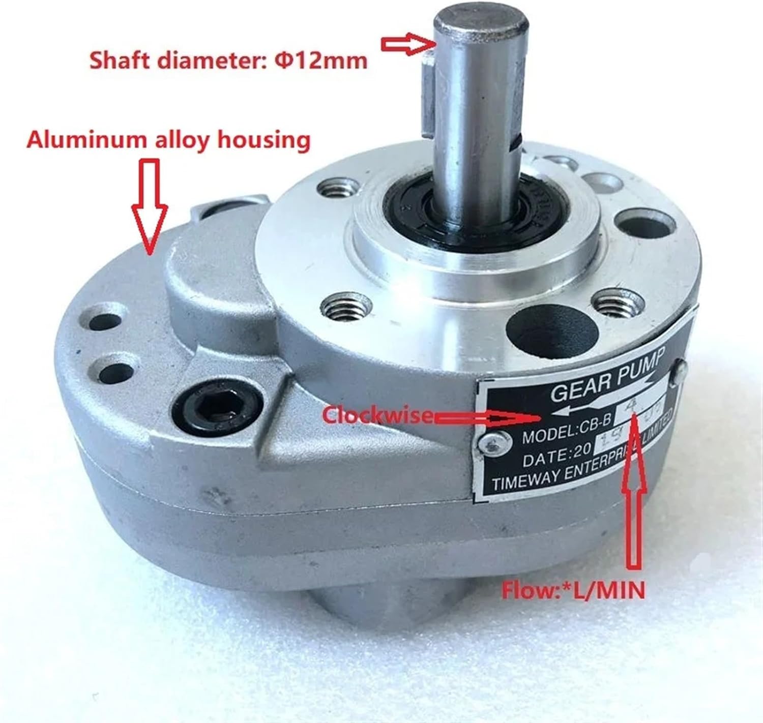 油圧ギアポンプ CB-B オイルポンプ CB-B2.5 .5F CB-B4 CB-B4F CB-B6 CB-B6F CB-B10 C