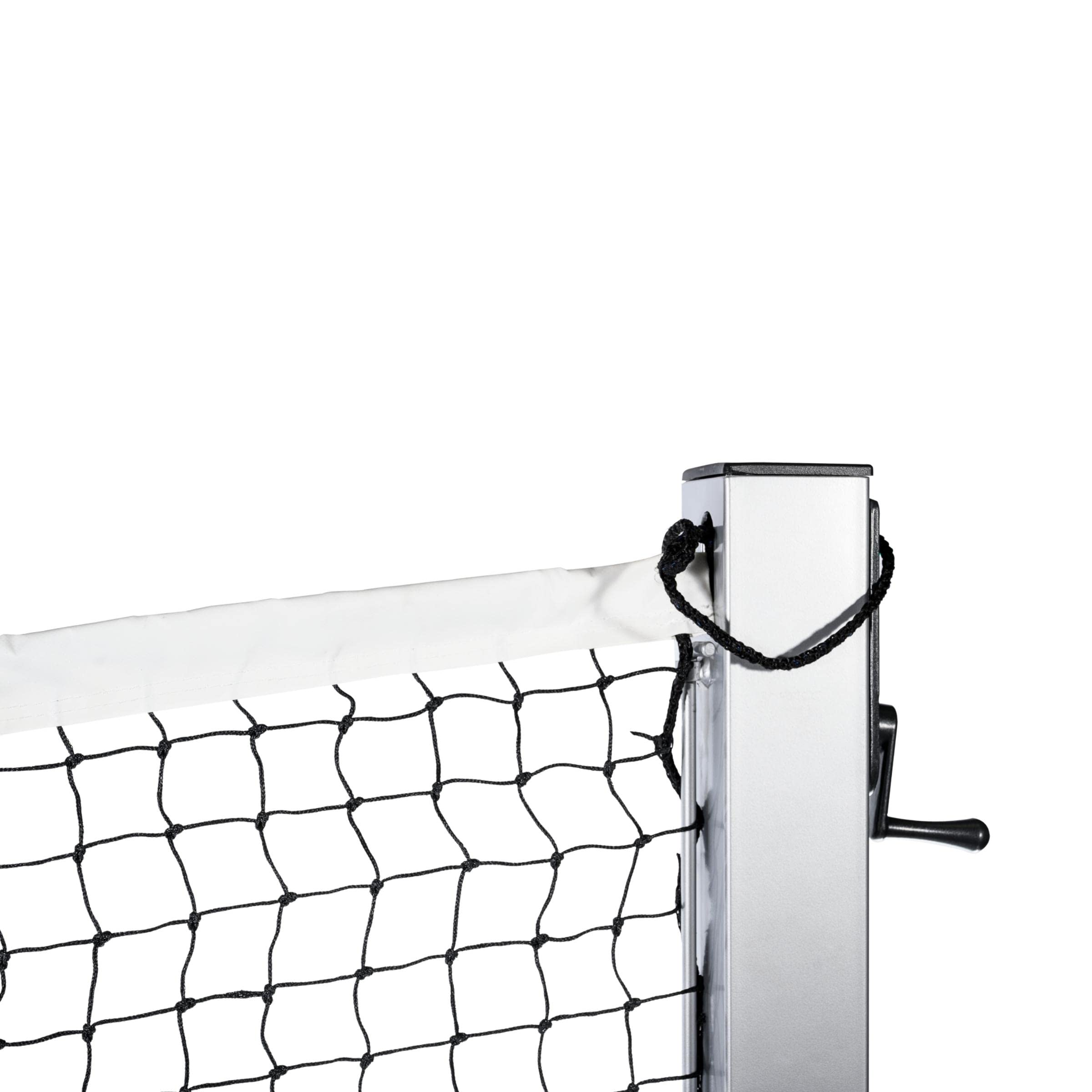 Wip Sport - Rete da Tennis Regolamentare (12.80×1.07 mt), Maglia Quadrata in Polietilene HD, 2.5 mm di Spessore, 100% Made In Italy
