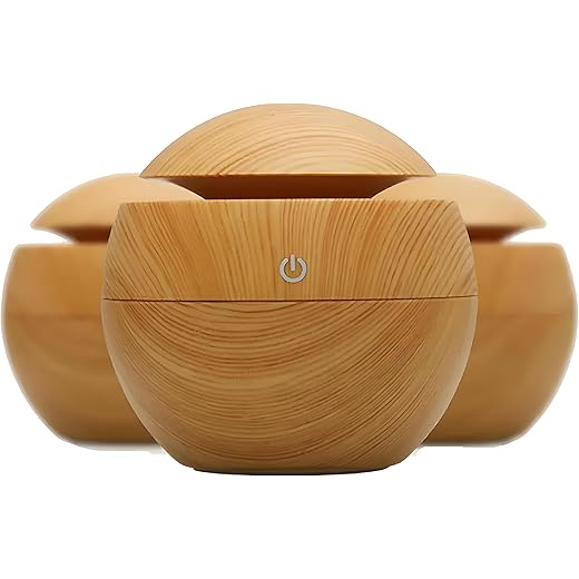 Sajo Fashion Wood Cool Mist Ultrasonic Humidifier for Room M