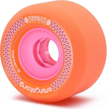 Orangatang Beefcake 73 mm Freeride Longboard Skateboard Wheels Set of 4