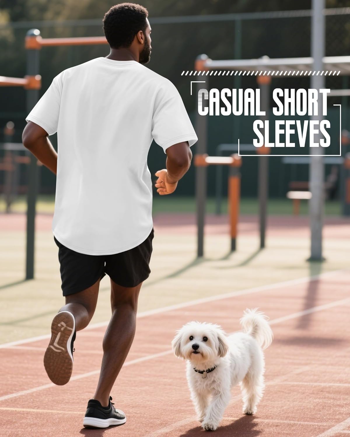 4 Pack Men's Big and Tall T-Shirt L-5xl Oversized Short Sleeve Crew Neck Curved Hem Tee Summer Hipster Top - Image 3