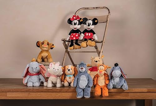 Miniatura 5 de Steiff Disney Soft Cuddly Friends Baloo - Peluche de 12 pulgadas, color gris azulado