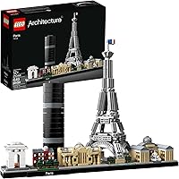 Vista 1 de LEGO Architecture Paris Model Building Set - Detailed Display Building Block Set for Kids, Boys and Girls, Ages 12+ - Unique Gift for Travel &
