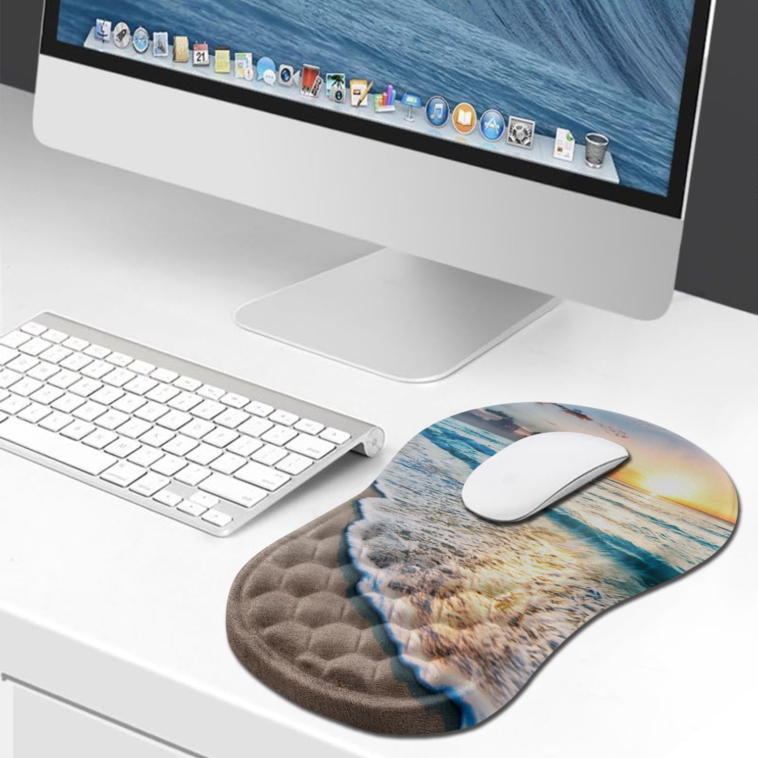 Amazon.com: Hokafenle Ergonomic Mouse Pad Wrist Support, Wrist