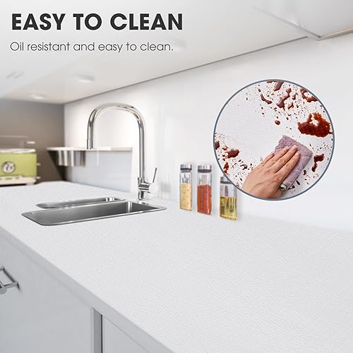 Miniatura 3 de Forro antideslizante para cajones y estantes, no adhesivos, grueso, agarre fuerte, impermeable, lavable, protege los estantes del aparador, armarios