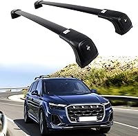EZREXPM 220LBS Lockable Roof Rack Cross Bars for Audi Q7/SQ7 2016-2026 - Aluminum, Sunroof Clearance, Anti-Theft