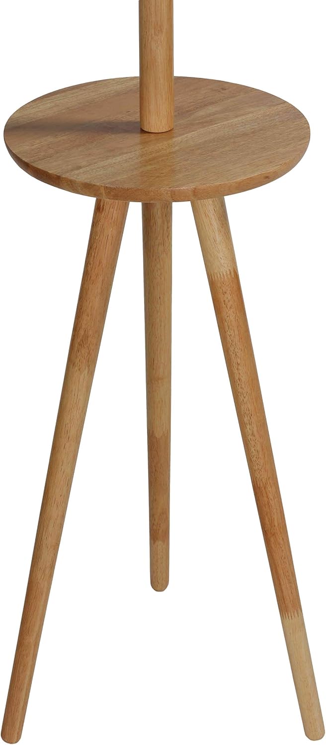 Cortesi Home Joey Coat Rack with Shelf, Natural