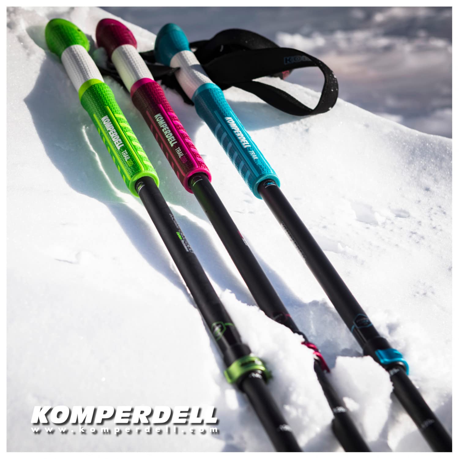 Komperdell Carbon C7 Ascent - Bastón de esquí