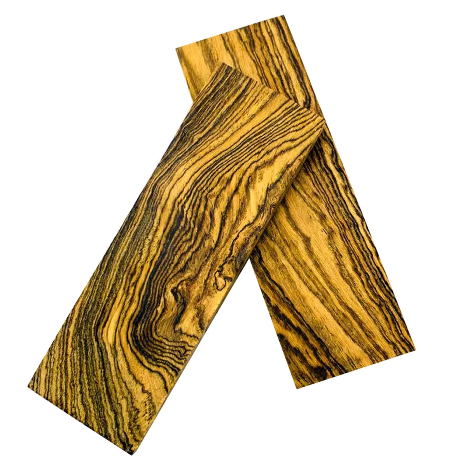 Messergriff Waage 2er-Pack Holz-Messergriffmaterial, DIY-Schalen Aus Natürlichem Hartholz Für Heimwerkerhandwerk Und Individuelle Messergriffe(120X40X30MM)