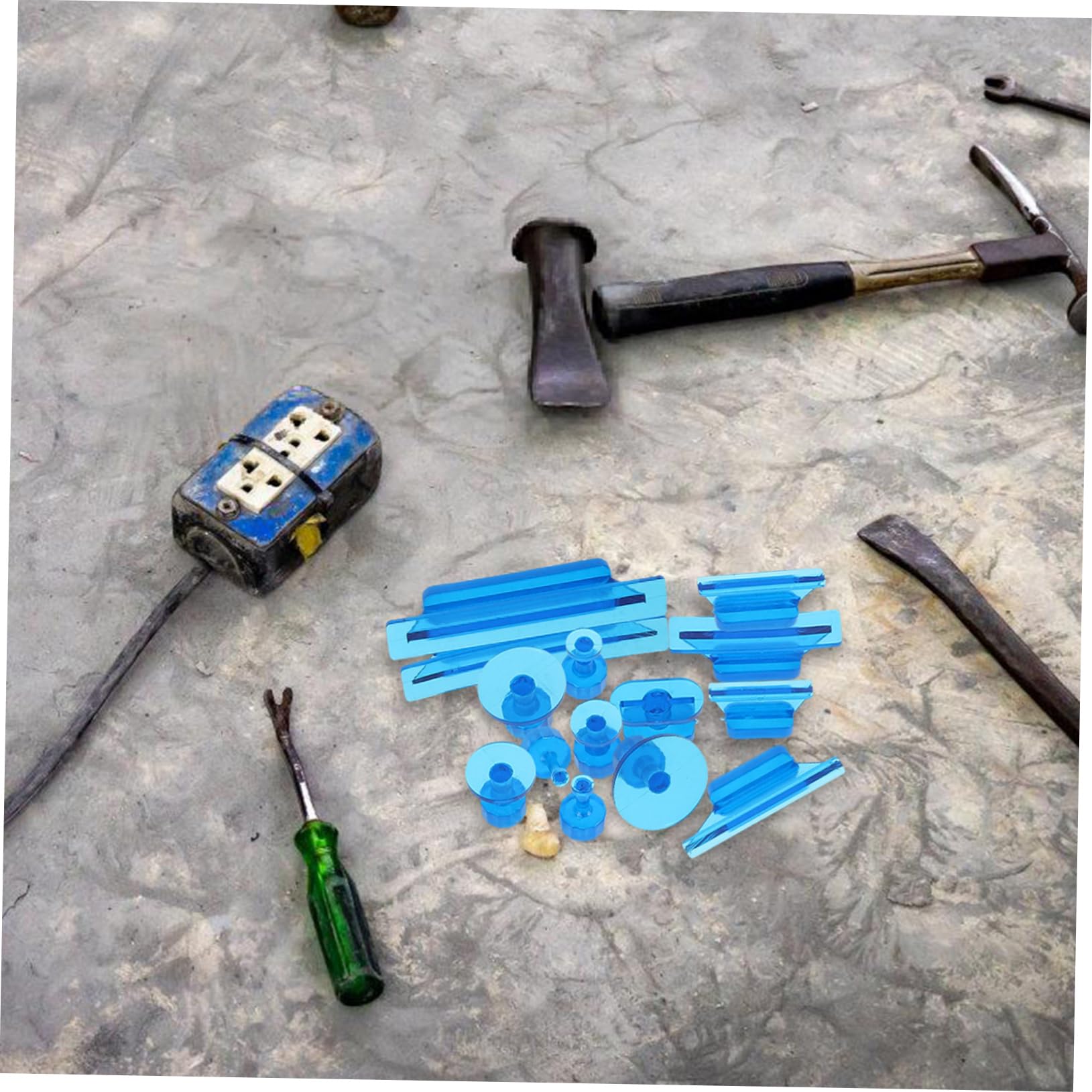 ULTECHNOVO 60pezzi Kit Strumenti Per Riparazione Ammaccature Auto Accessori Per Rimozione Denti Utensili Per Restauro Carrozzeria Riparazione Senza Verniciatura