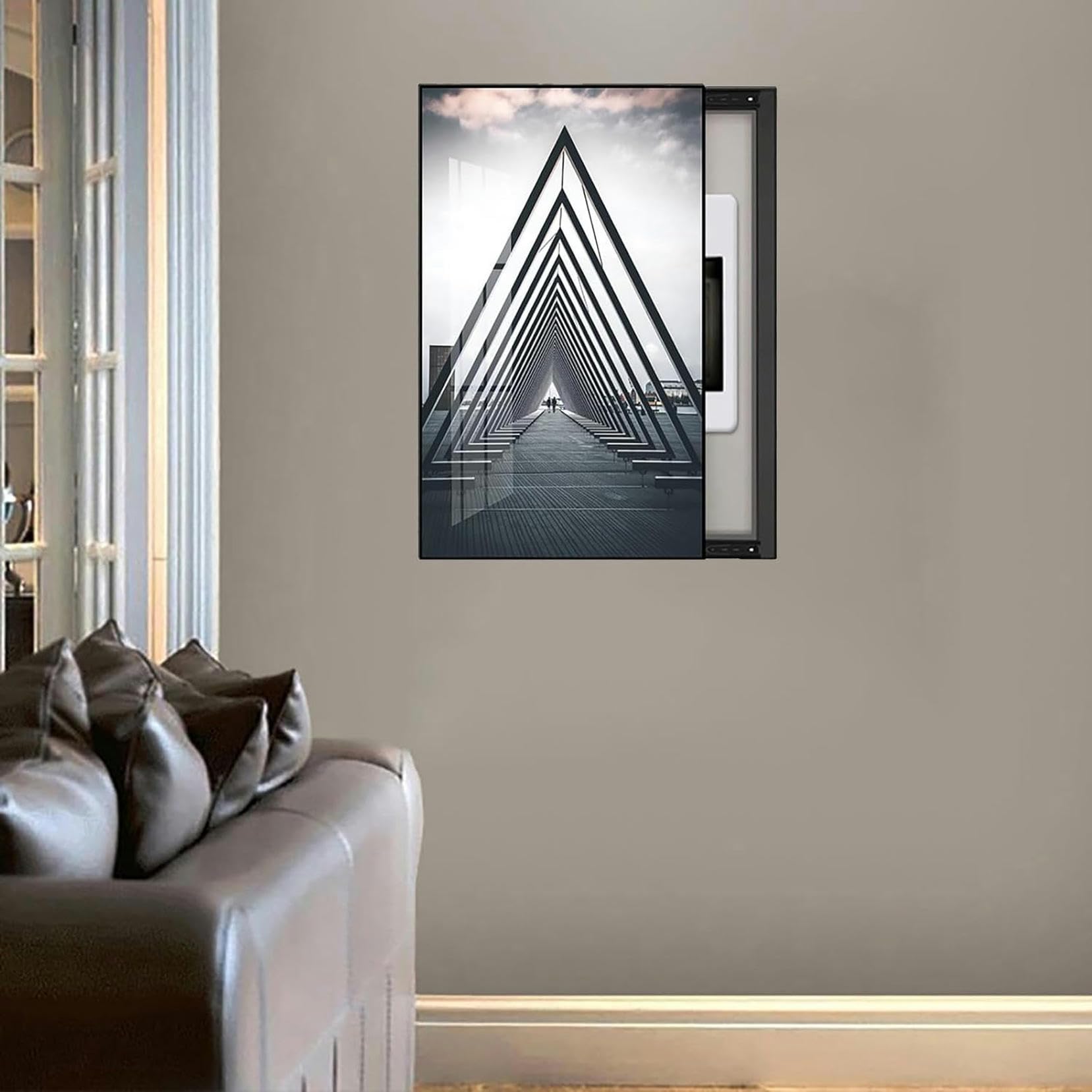 Panneaux muraux décoratifs, Couvercle de Panneau électrique décoratif, Cacher Le Compteur électrique, Peinture décorative, Couvercle de Panneau électrique Mural, Disponibles