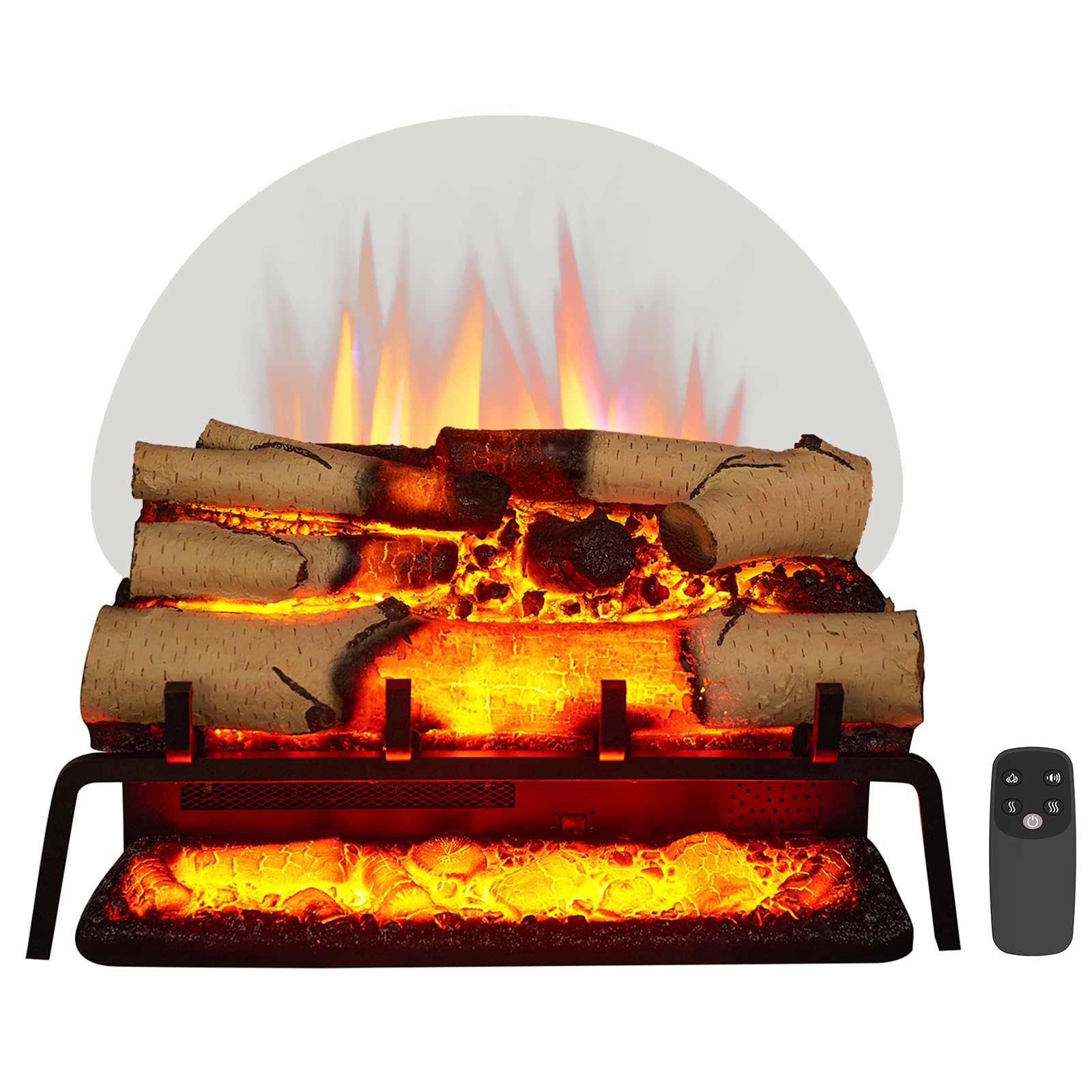 LegendFlame 23 White Birch Log Set