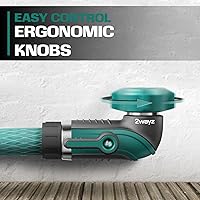 Vista 6 de 2WAYZ 90 Degree Hose Elbow Adapter - Heavy Duty Full Metal Body Garden Hose Shut Off Valve - 3/4-Inch Inlet and Outlet Angle Connector for RV