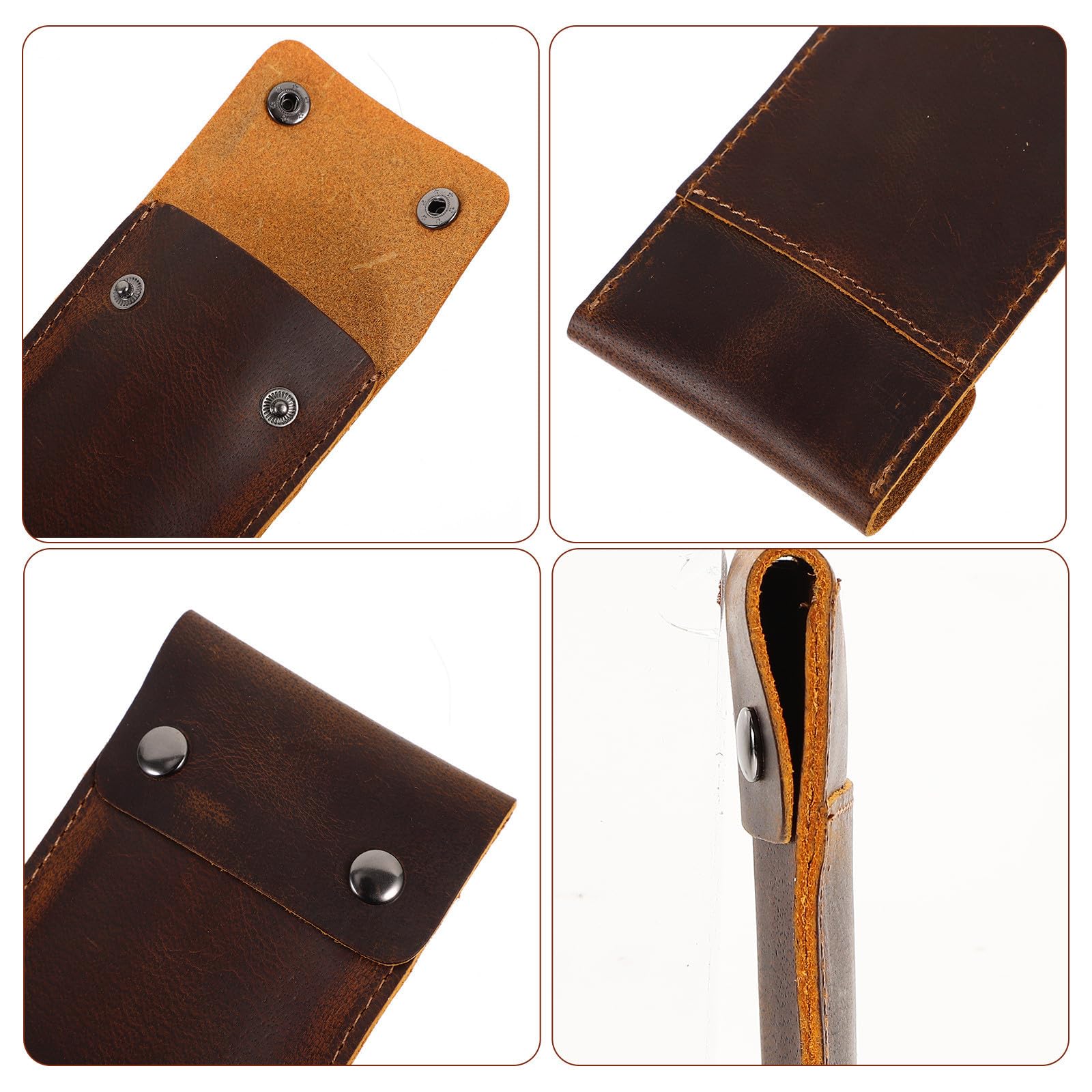 3stücke Travel Watch Pouch Aus Leder Retro Handgefertigtes Uhrenetui Für Uhr Für Reisen Und Aufbewahrung Schützt Vor Kratzern Langlebig Und Stilvoll