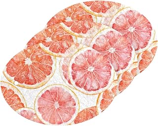 Esponjas absorbentes de color rosa pomelo – Esponjas de limpieza antiarañazos para uso doméstico, artículos esenciales para el hogar (3 unidades)
