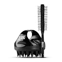 Beardo Advance Scalp Massager & Roller Brush for Men | Men Accessories | Soft Silicone Bristles for Dry Massage, Oil & Shampoo | Hair comb (Set of 2) gallery image