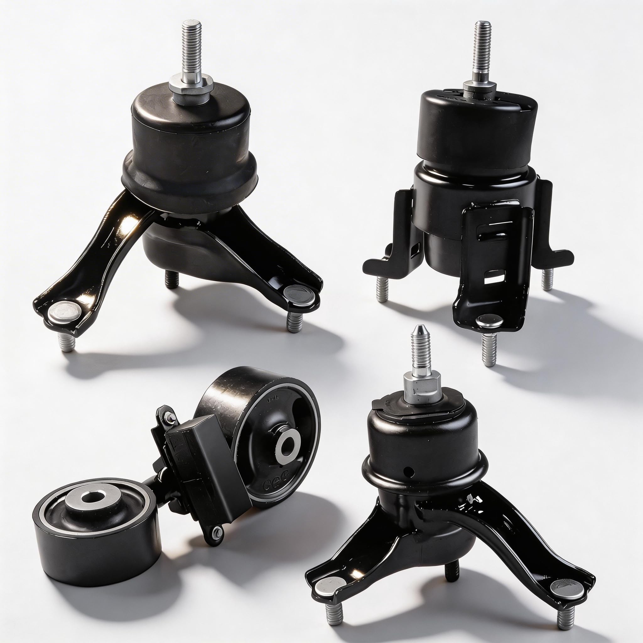 Engine Motor Mount Compatible with Fits 2002-2006 Toyota Camry 2.4L & 2004-2006 Toyota Solara 2.4L A4203 A4211 A4207 A4204