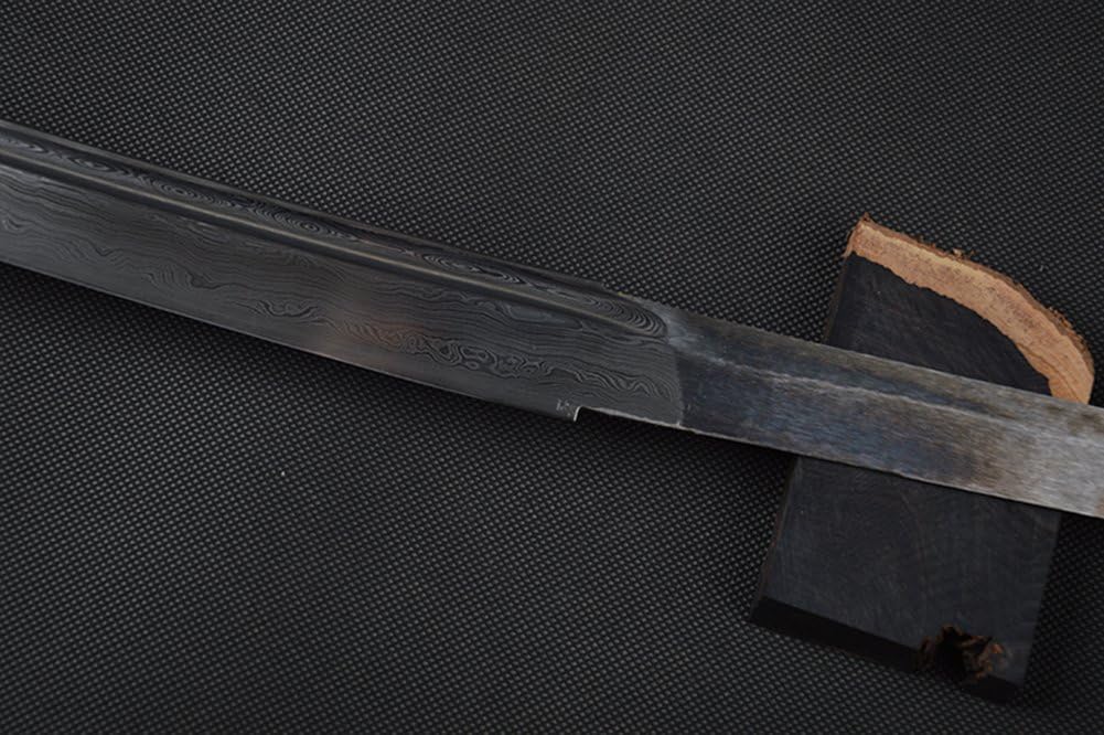 Folded Steel Samurai Wakizashi Sword 29 inch Shinogidukuri Without Handle saya