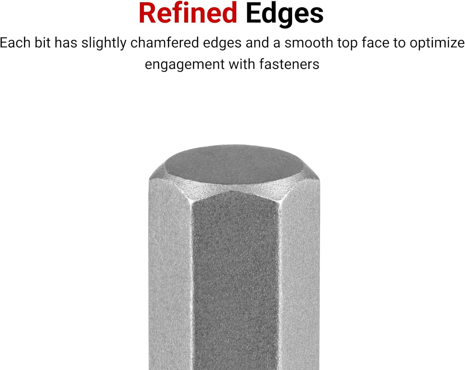 TEKTON 1/4 Inch Drive Long Hex Bit Socket Set with Rail, 10-Piece (5/64-5/16 in.) | SHB90108