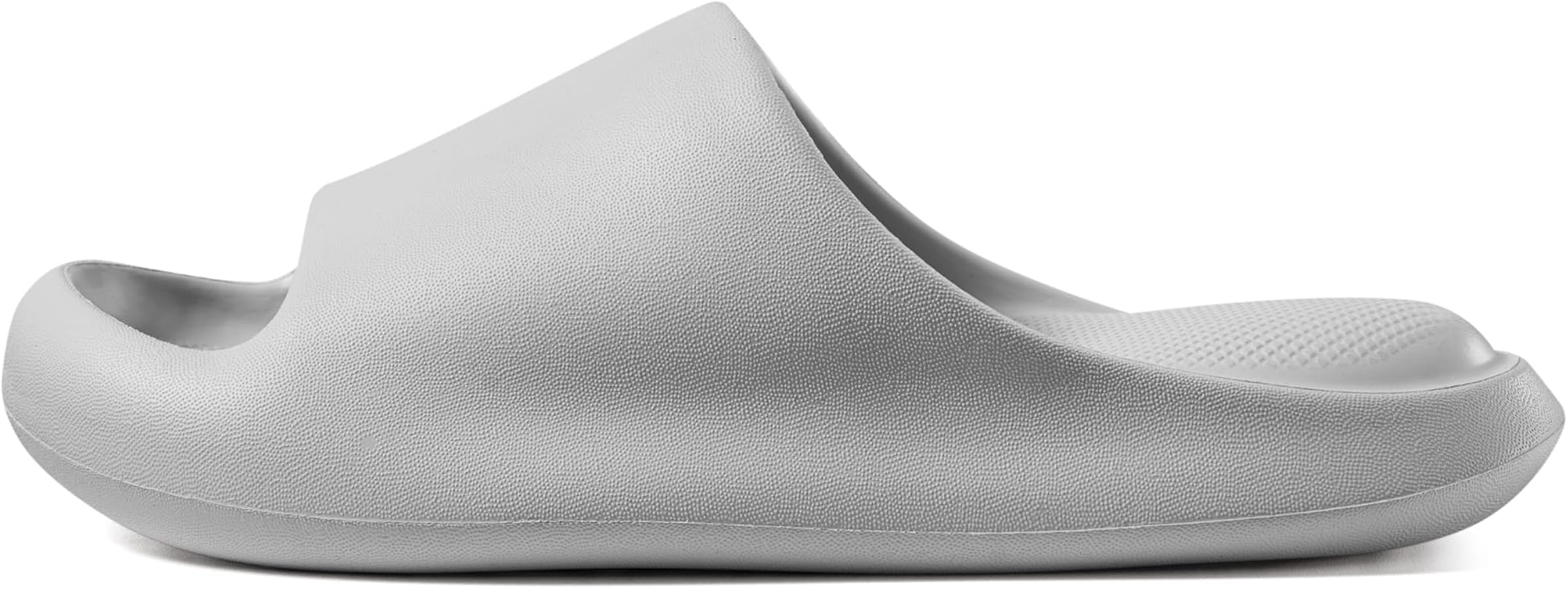 ATHMILE - Pantuflas De Almohada Para Mujeres Y Hombres, Sandalias De Casa, Zapatos De Ducha, Suela Gruesa, Cómodas, Ligeras, Antideslizantes, Fáciles De Limpiar, Interiores Y Exteriores, Beige, 7-8