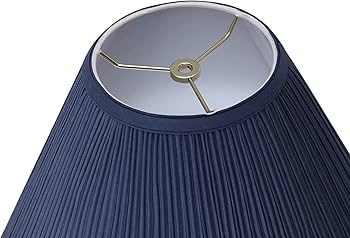 33005 Transitional Pleated Empire Shape Spider Construction Lamp