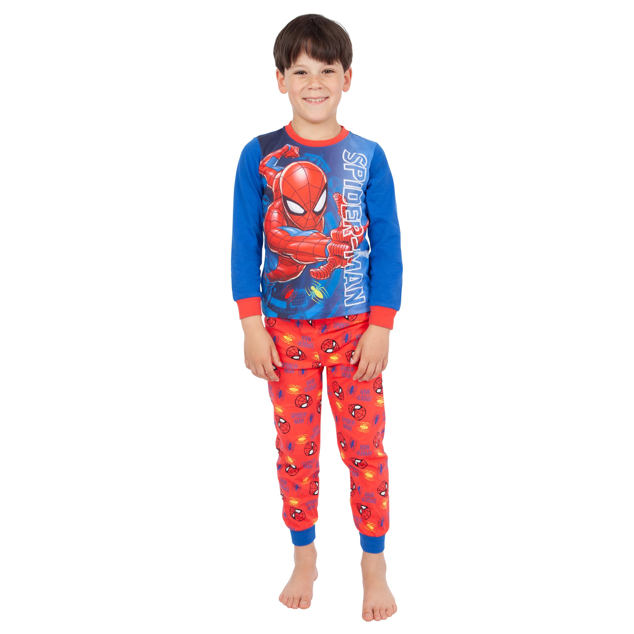 Marvel Niños Bata Pijama Spiderman