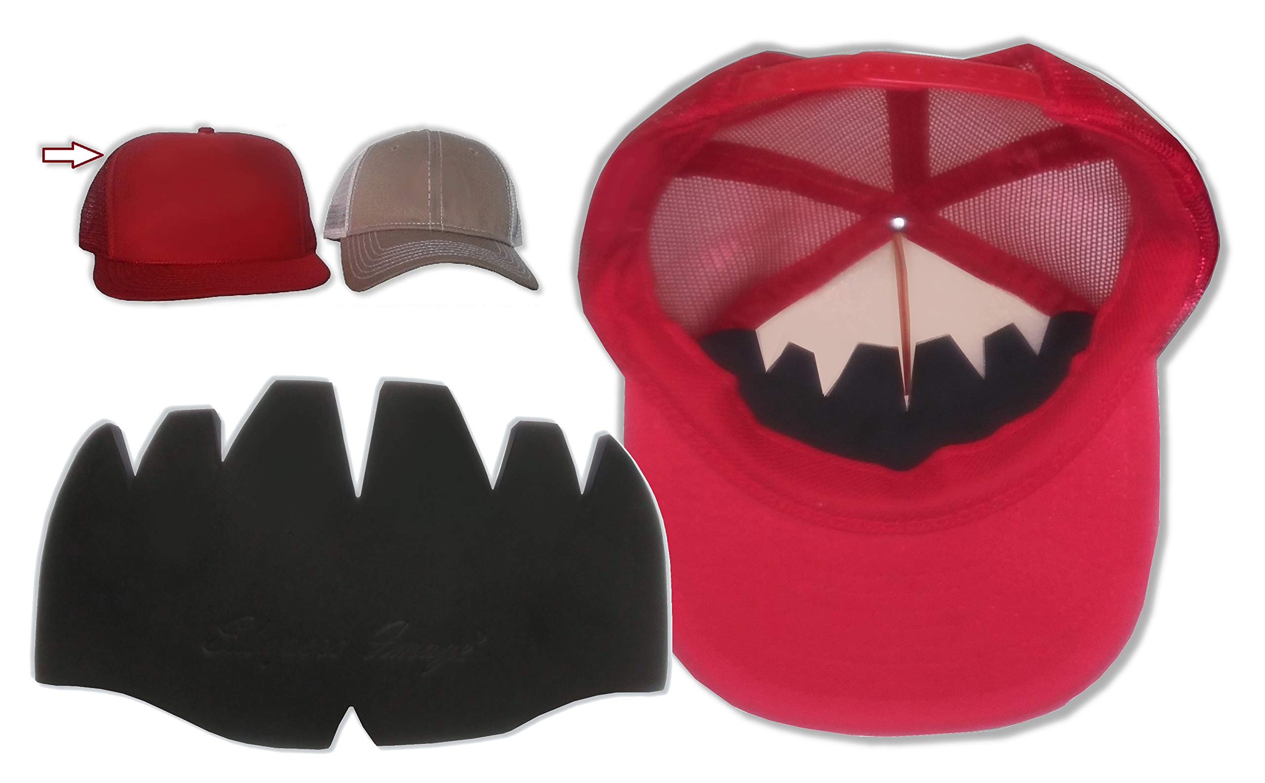 3Pk. Truckers Mesh Caps Inserts| Hat Shapers| Ball Caps Liner| Hat Padding