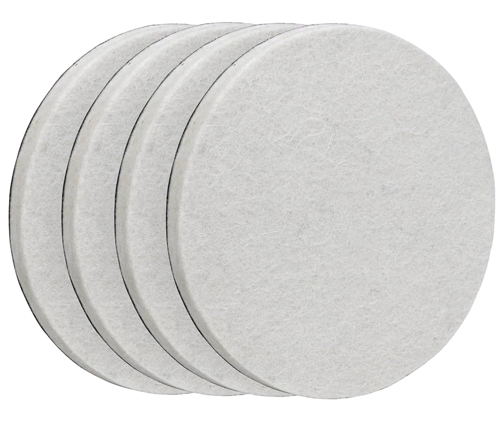 フェルトバフ Amazon | IROKCAKPT ポリシングフェルト128mmφ 4個セット