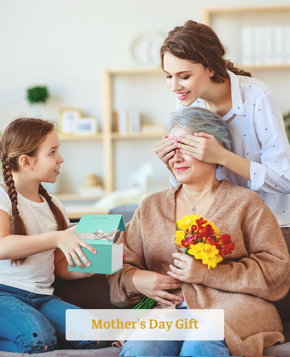 Valentines Day Gifts for Her - Heart Pendent Necklaces for Women, 1-3ct Moissanite Necklace with I love U Engraving - Anniversary Birthday Gifts for Wife, Girlfriend, Mother, 925 Silver Jewelry - Image 7