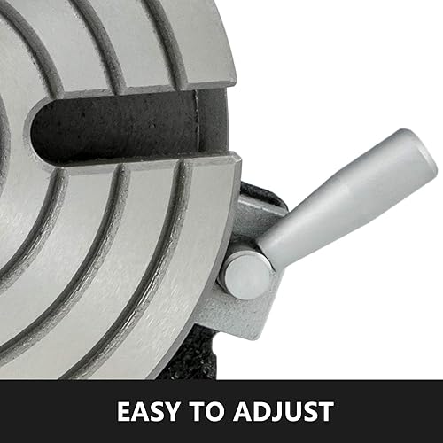 Vista 14 de VEVOR Mesa rotativa 8 pulgadas horizontal vertical HV8 precisión 3MT fresadora máquina de perforación Vernier lectura fresado taladrado