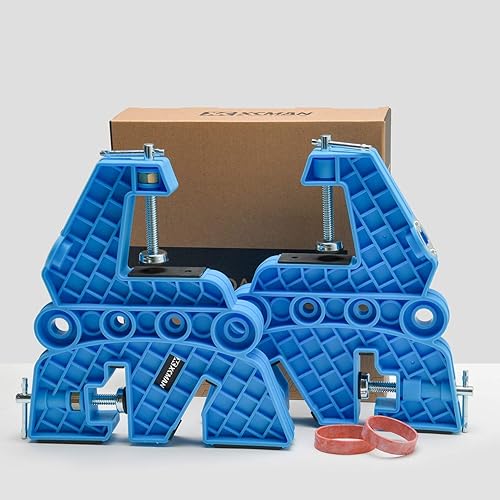 Miniatura 8 de XCMAN Tornillo de esquí y snowboard para afinación, depilación y reparación,Juego de empuñaduras antideslizantes con posiciones de trabajo