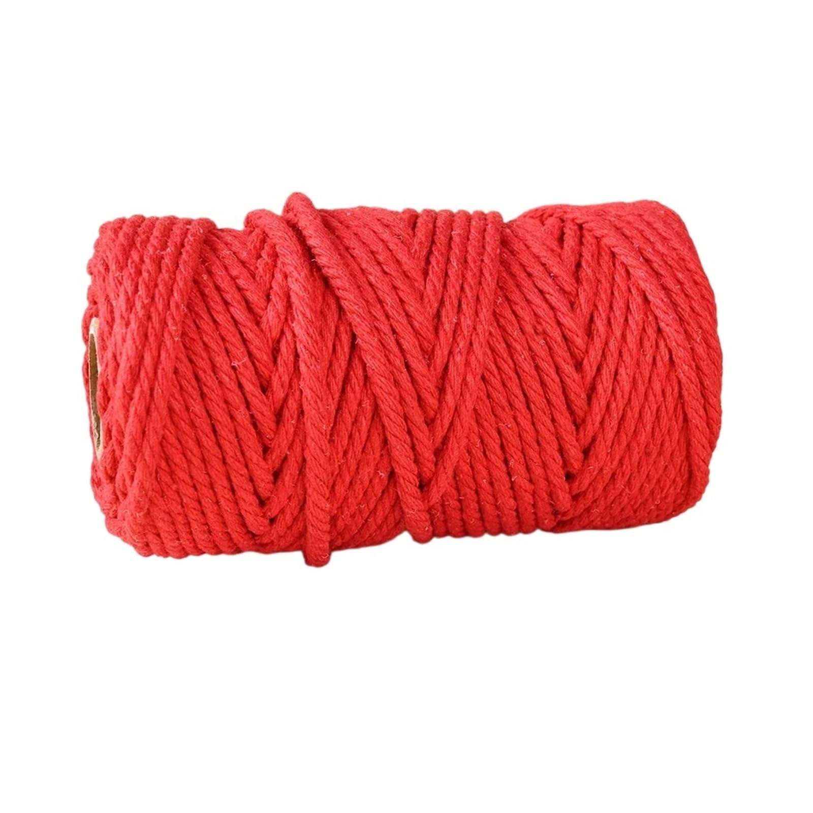 Cotton Macrame Cord 50m/roll 3.0mm Cotton Macrame Cord Rope Twine Thread String Crafts for DIY Handmade Sewing Party Wedding Furniture Decoration(Color17)