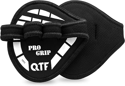QTF Almohadillas de neopreno para gimnasio, protectores de palma de gimnasio, reemplazo de guantes de entrenamiento para hombres y mujeres,
