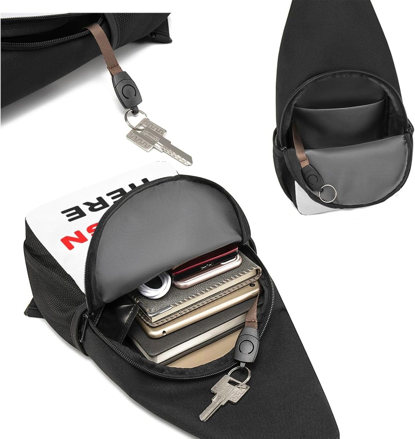 Custom Sling Bag Crossbody Bags Custom Bags Chest Bag For Men Women Personalized Shoulder Daypack Travel Bag Hiking Daypacks