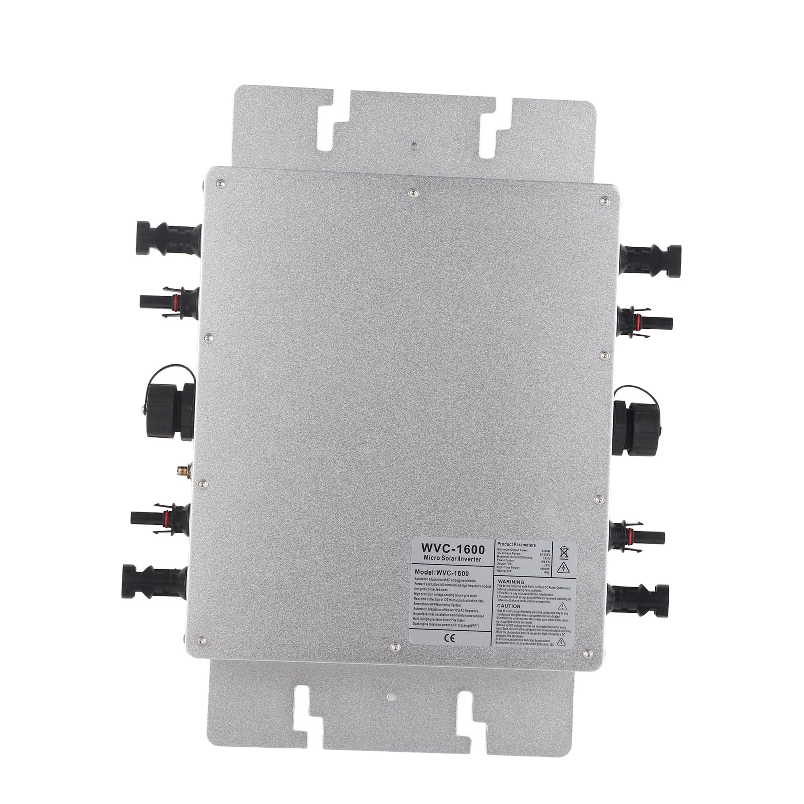 Aluminiowy Mikroinwerter Stabilny Sprzęt do Wytwarzania Energii z Sieci Słonecznej 1600 W 120/230 V na Zewnątrz