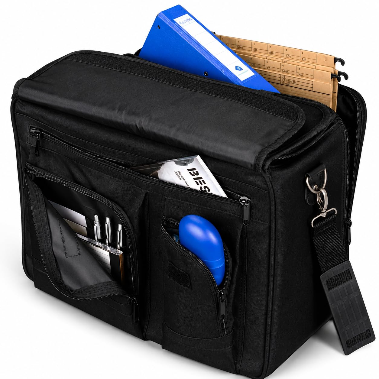 Koffer 46008 - The Flight Pilotenkoffer, aus Polyester, Schwarz 45 x 34 x 20 cm, 11,5 liters 10100194