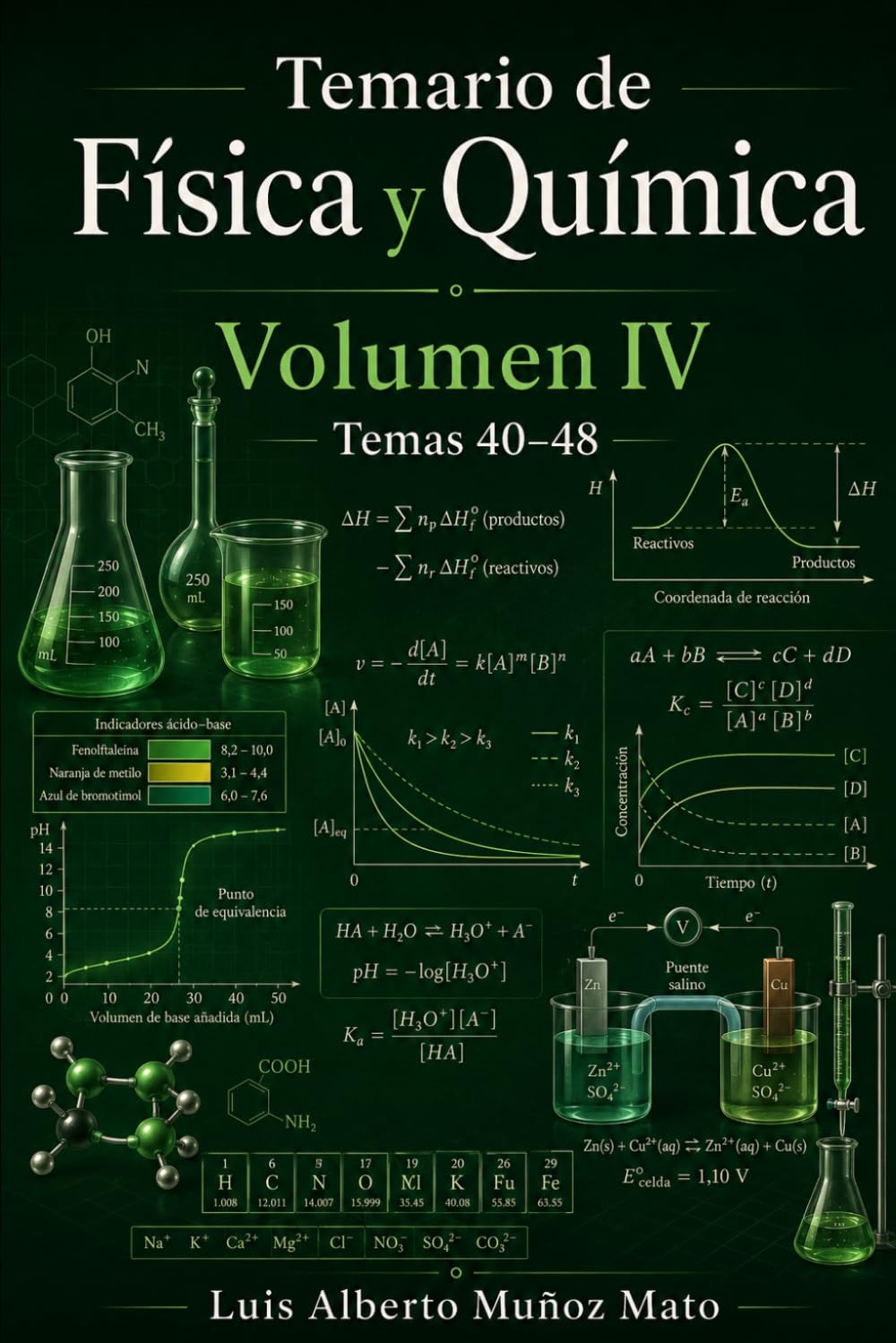 Temario de Física y Química. Volumen IV: Temas 40-48 (Temario Física y Química. Profesores de Enseñanza Secundaria)