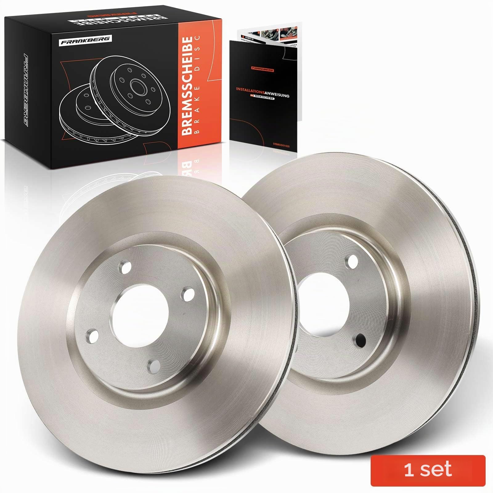 Frankberg 2 dischi freno anteriori ventilati ⌀300mm 2147409 GN151125CA | Compatibile con: Ecosport