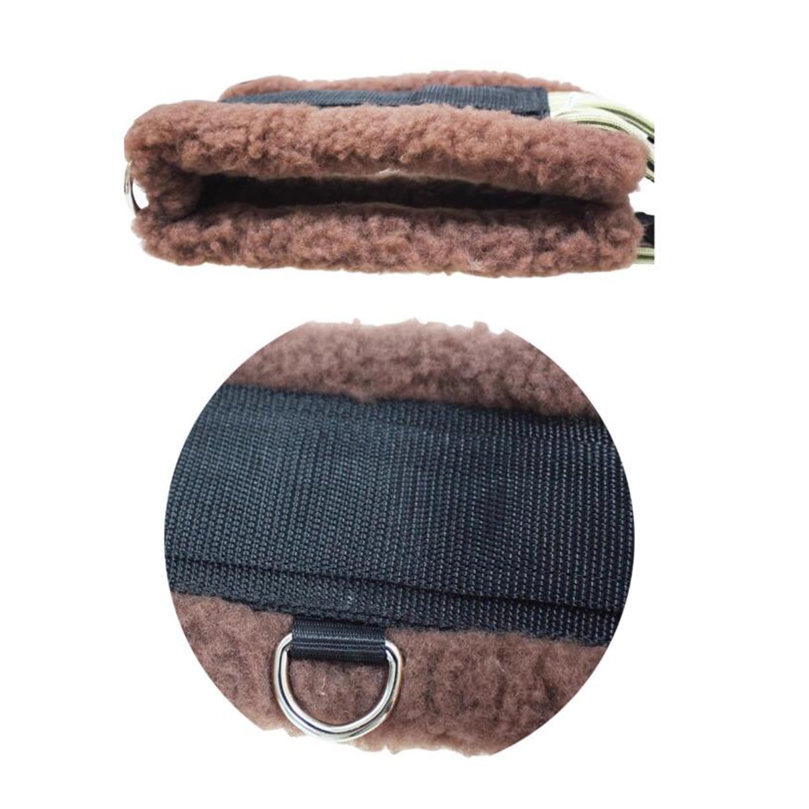 Cincha para Caballo Cincha para Montura Cincha Transpirable Cincha para Equitación con Hebilla de Acero Inoxidable Y Diseño Liviano Adecuada para Pase