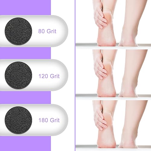 Miniatura 5 de 100 discos de papel de lija de repuesto y 1 disco de broca de metal, almohadillas de disco de papel de lija autoadhesivas para archivos eléctricos