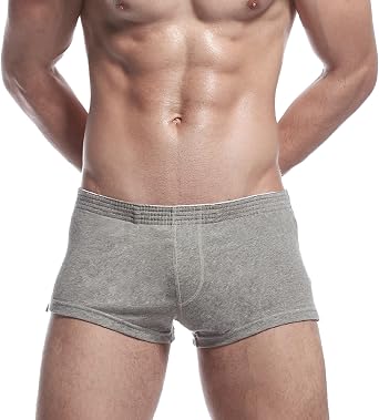 JOINFUN Mens 3 Inch Running Athletic Workout Shorts Soft Cotton Pajama Shorts Sleep Bottom