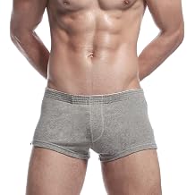 JOINFUN Men's 3 Inch Running Athletic Workout Shorts Soft Cotton Pajama Shorts Sleep Bottom