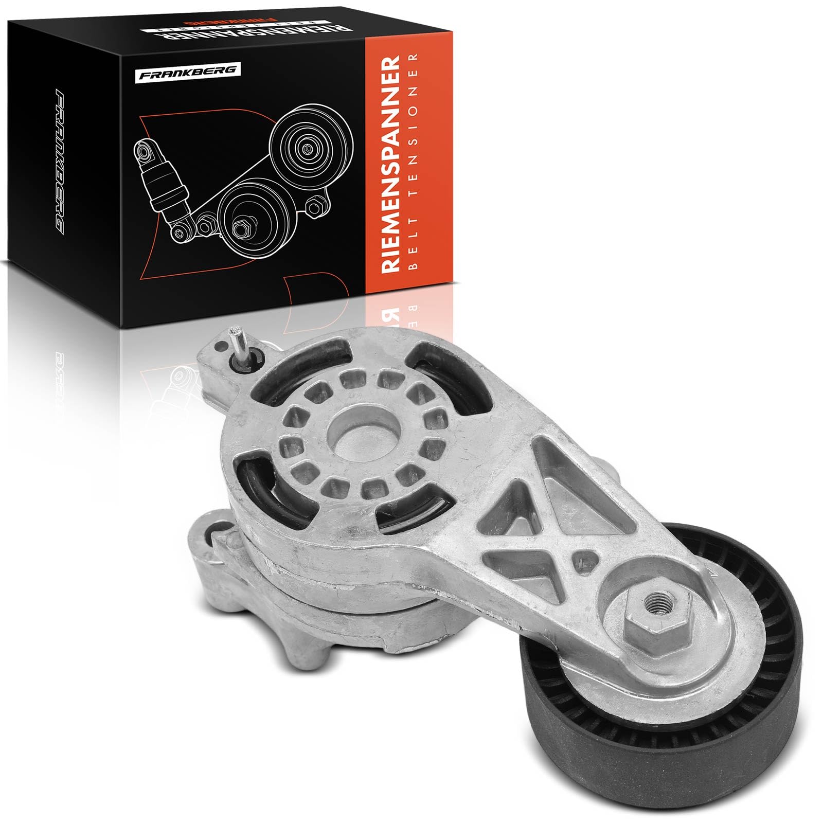 Frankberg Riemenspanner Keilrippenriemen für A3 Altea Leon Toledo Octavia Caddy Golf J-e-t-t-a P-a-s-s-a-t T-o-u-r-a-n 1.9L 2.0L Diesel 2003-2020 03G903315A