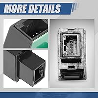 Vista 6 de Auto Dynasty Interruptor de luz antiniebla para montaje en tablero delantero con arnés de cableado compatible con Nissan Sentra Pathfinder Rogue