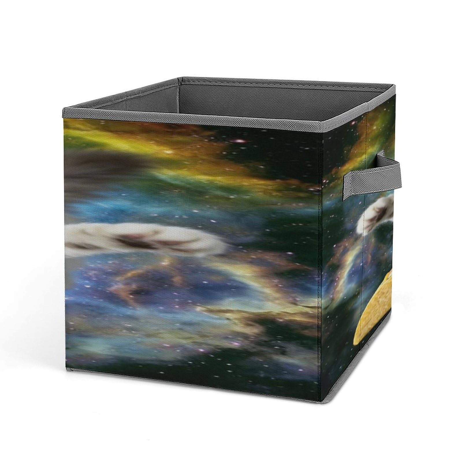 Fekiloot Style White Cat Storage Bins Storage Baskets