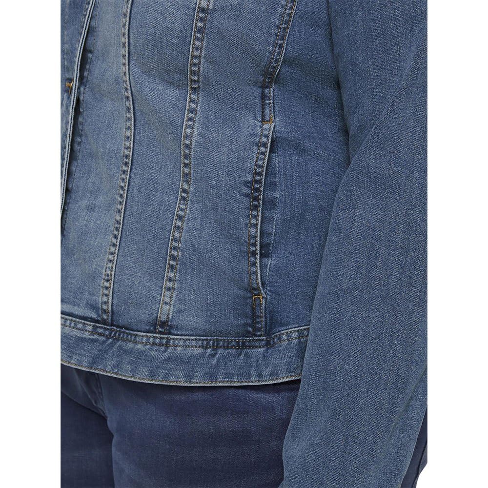 TOM TAILOR 1016629 Plussize - Chaqueta vaquera con aspecto lavado Mujer (Pack de 1)