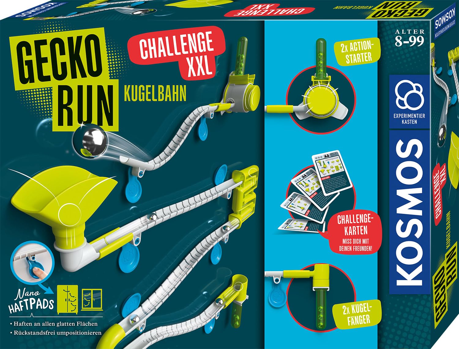 Gecko Run Challenge XXL: Experimentierkasten